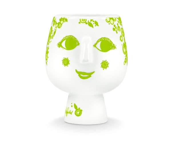 Juliane potteskjuler 8 cm grønn fra Bjørn Wiinblad