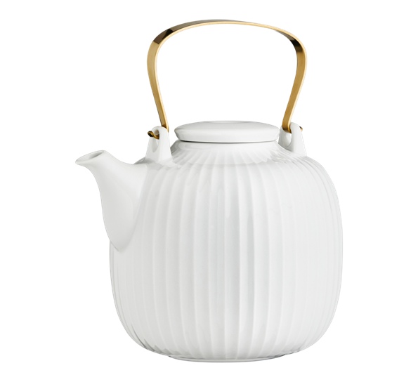 Hammershøi tekanne hvit 1,2l fra Kähler