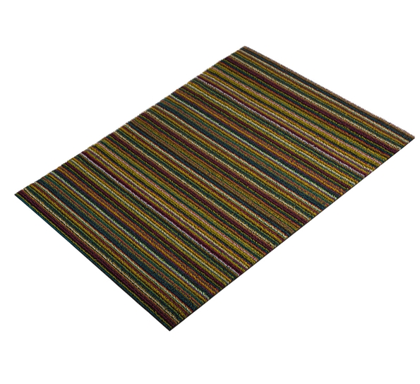 Dørmatte skinny stripe bright multi 61x91 cm fra Chilewich