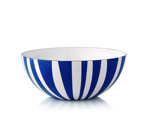 Stripes skål blå 24cm