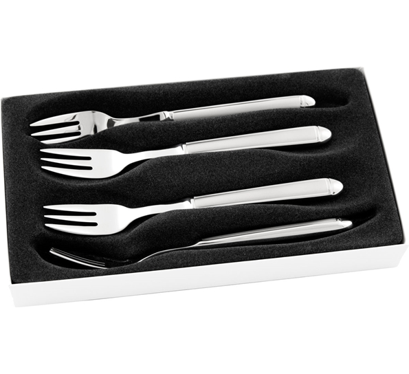 Nora suppleringssett kakegaffel 4 pk fra Hardanger Bestikk