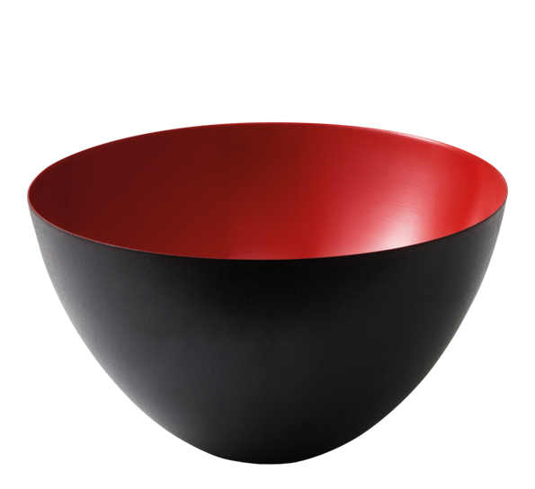 Krenit skål rød 25 cm fra Normann Copenhagen