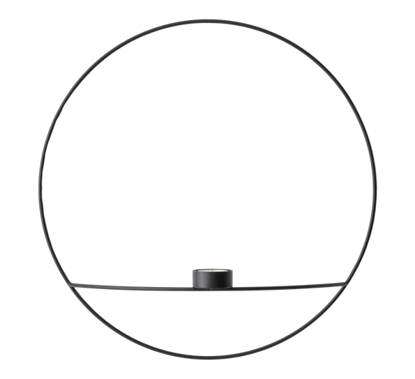 POV circle telysestake sort stor fra Audo Copenhagen