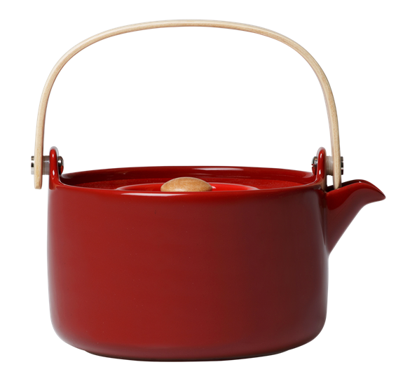 Oiva tekanne 0,7 liter rød fra Marimekko