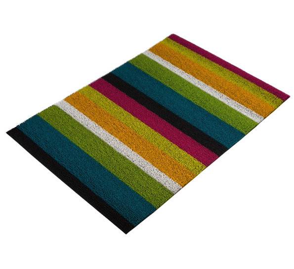 Dørmatte bold stripe multi 61x91 cm fra Chilewich