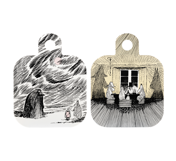 Mummi skjærebrett 25x32 cm Skyggene fra Muurla