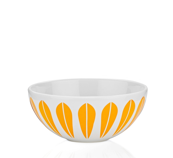 Lotus skål 18 cm oransje fra Lucie Kaas