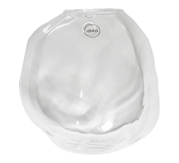 Pebble veggvase klar ø18cm fra DBKD