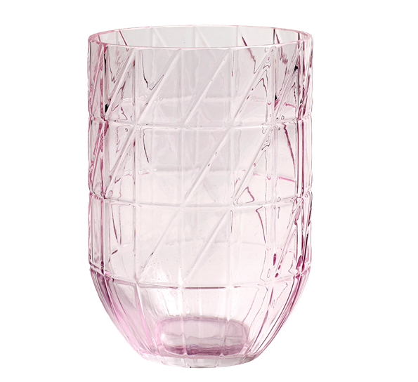 Colour vase L rosa fra HAY