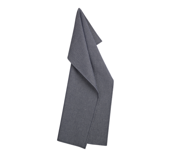 Egypt kjøkkenhåndkle 50x80 cm mørk blå fra Georg Jensen Damask