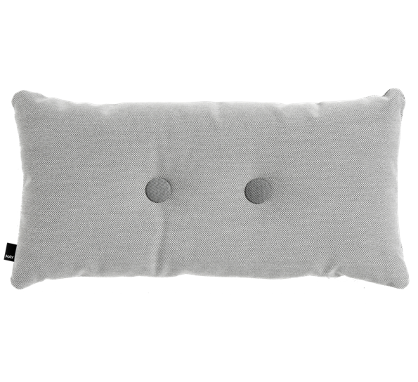 Dot Steelcut pute grå med 2 knapper fra HAY