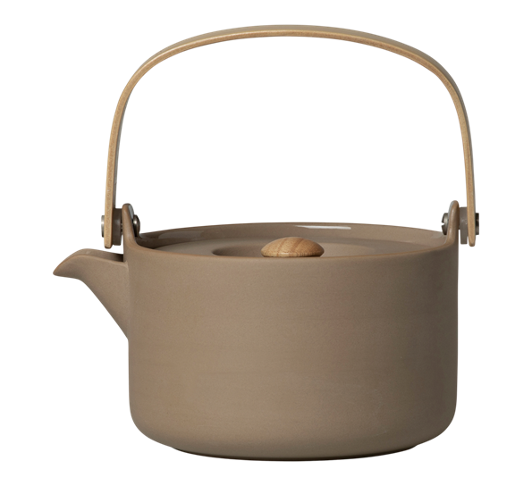 Oiva terra tekanne 7dl brun fra Marimekko