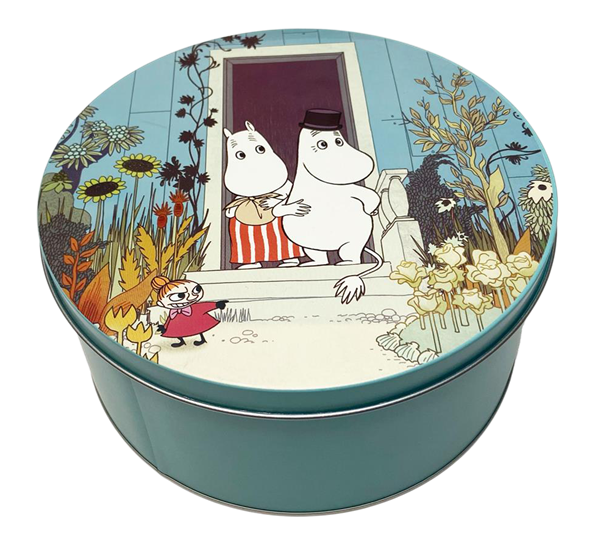 Mummi kakeboks Mummimamma og Mummipappa blå fra Muurla