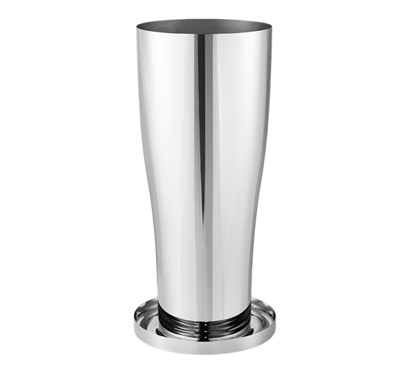 Terra blomsterkrukke vendbar stål Ø21,3 eller 15,3 cm fra Georg Jensen