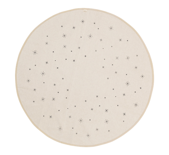 Star juletreteppe ø120 cm sand fra Ferm Living