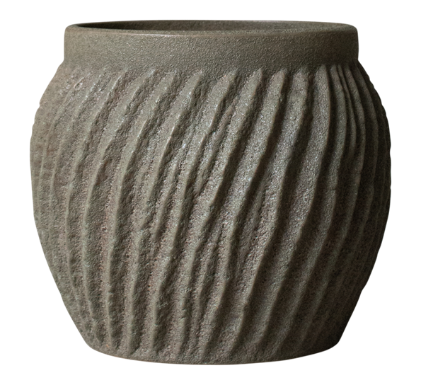 Raw krukke vase S sandy dust fra DBKD
