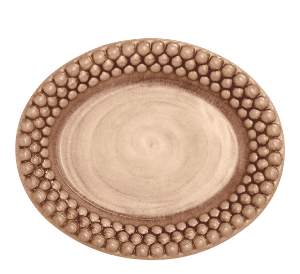 Bubbles asjett 20x16 cm cinnamon fra Mateus