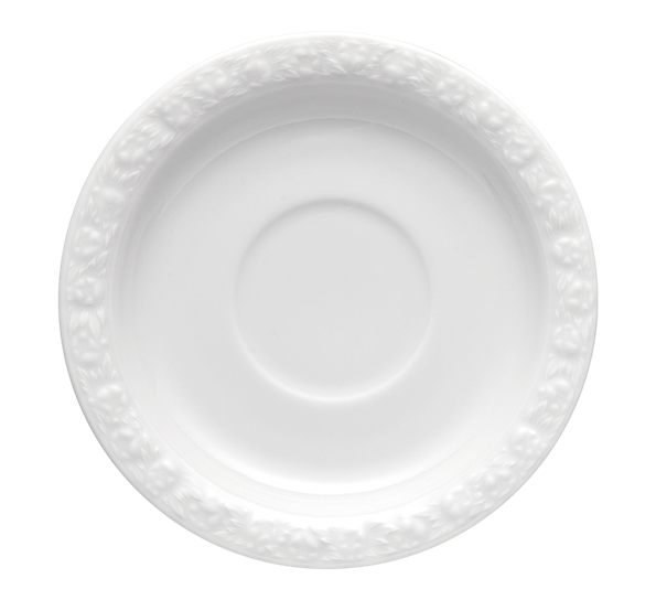 Maria Hvit skål til kaffekopp 18 cl fra Rosenthal