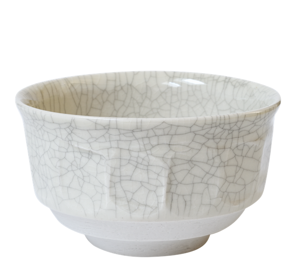 Dashi skål 60 cl Quartz Craquelé fra Jars Céramistes