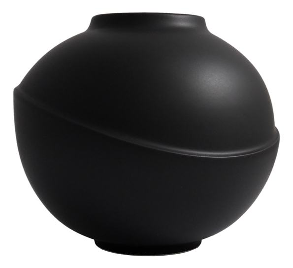Big Bubble vase matt sort