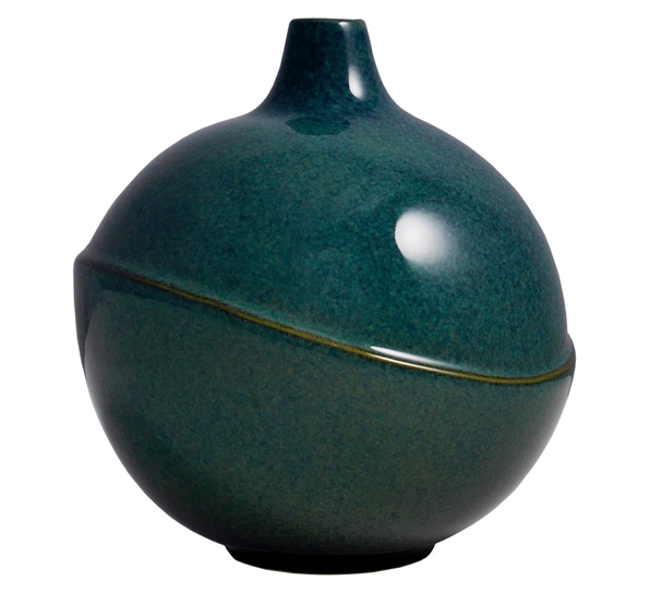 Bubble vase floating green