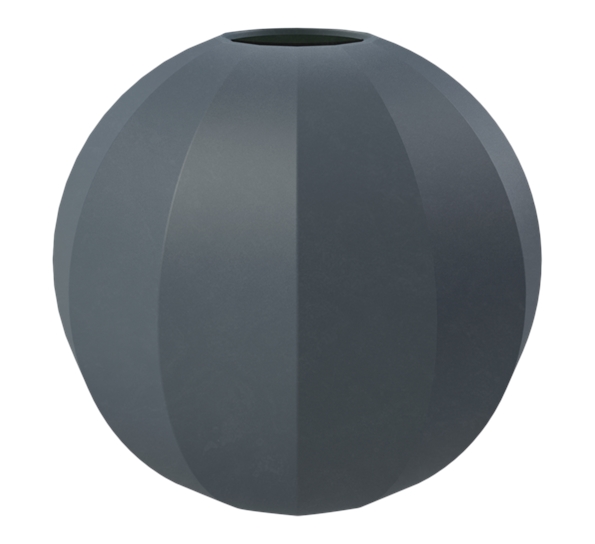 Edge Ball vase 15 cm midnattsblå fra Cooee Design