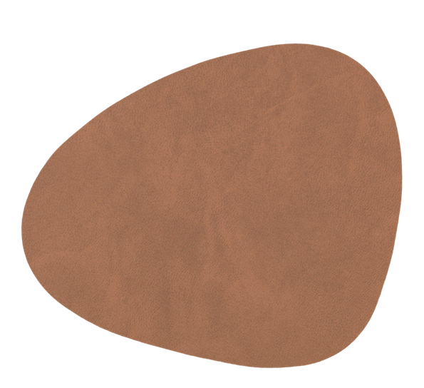 Curve Nupo glassbrikke 11x13 cm brun Lind DNA