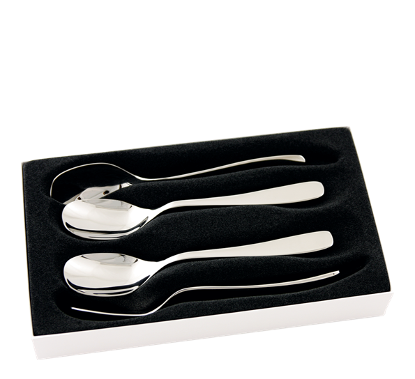 Tuva suppleringssett dessertskje 4 pk fra Hardanger Bestikk