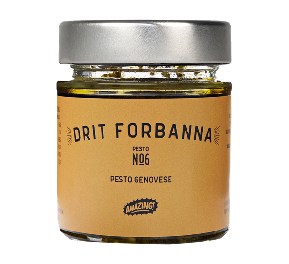 Pesto no 6 Genovese 135g Drit Forbanna