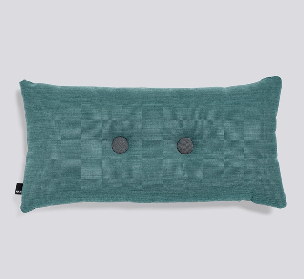 Dot Surface pute aqua med 2 knapper fra HAY