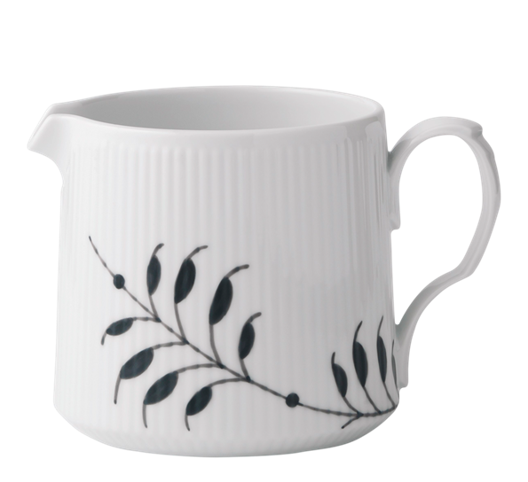 Sort Mega Riflet mugge 70 cl fra Royal Copenhagen