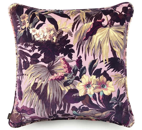 Limerence fløyelspute 60x60 cm rose quartz