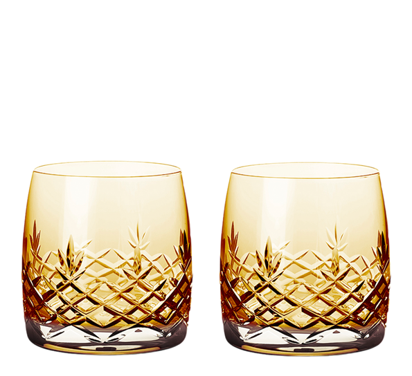 Crispy Citrine Aqua vannglass 2-pk fra Frederik Bagger