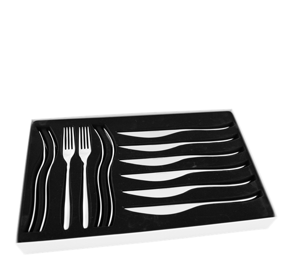 <p>Lykke biffsett 6 personer fra Hardanger Bestikk</p>
