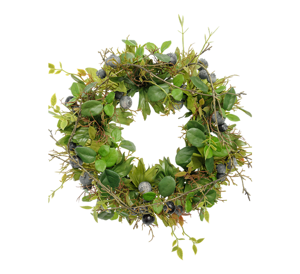 Blåbærkrans 28 cm fra Mr. Plant