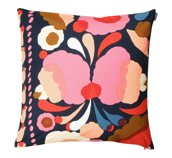 Tuppura putetrekk 50x50 cm blå rød gul fra Marimekko