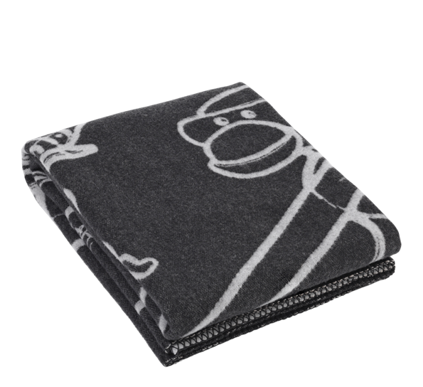 Pledd grått fra Kay Bojesen