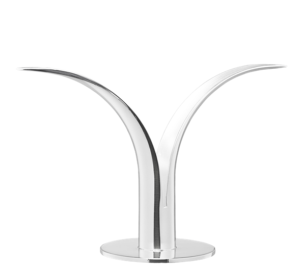 The lily lysestake sølv fra Skultuna