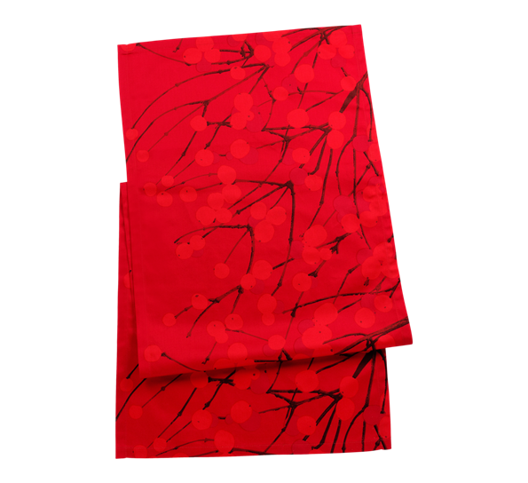 Lumimarja løper 50x160 cm rød fra Marimekko