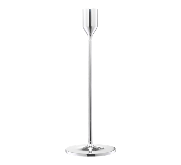 Nattlight lysestake 28 cm sølv fra Skultuna