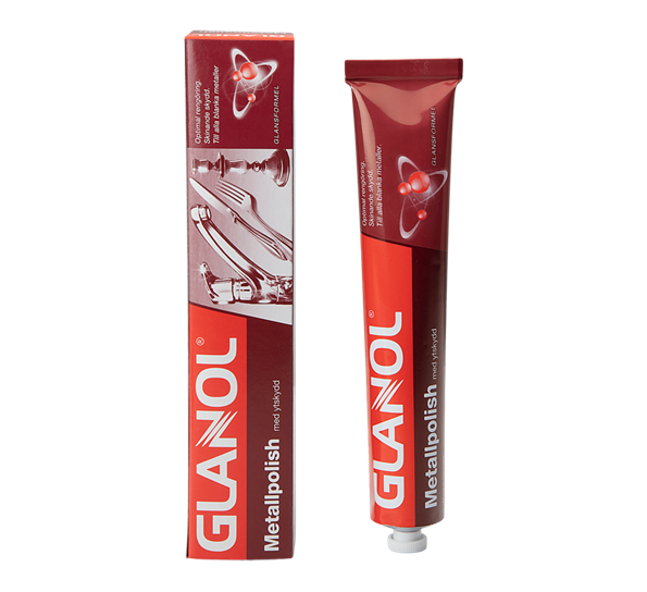 Glanol pussekrem til messing og kobber fra Skultuna