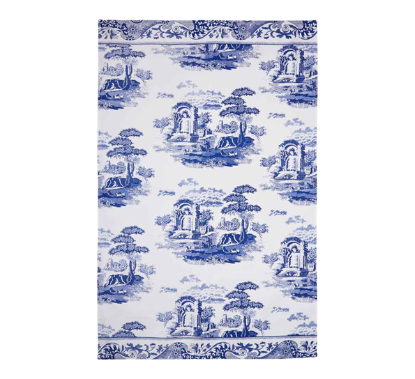 Blue Italian kjøkkenhåndkle fra Spode