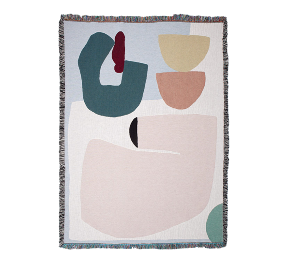 Arthur pledd 137 x 178 cm fra Slowdown Studio