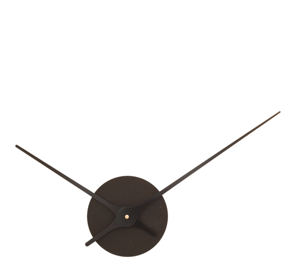 <p>Lilje veggklokke sort/sort Nordahl Konings</p>
