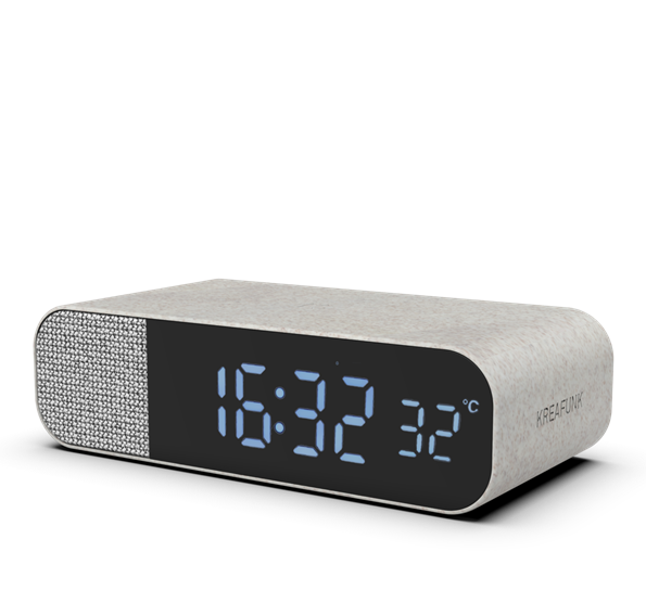 <p>aWake høyttaler bluetooth med alarm fra Kreafunk</p>
