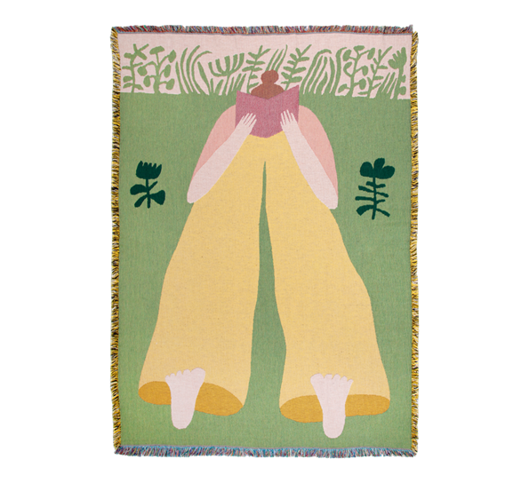 Van Etten pledd 137 x 178 cm fra Slowdown Studio