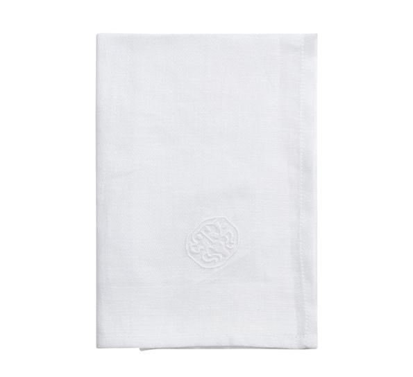 <p>Plain White linserviett 45X45 cm hvit fra Georg Jensen Damask</p>
