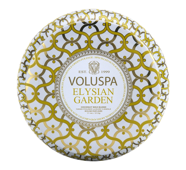 Duftlys 2 veker 50t elysian garden fra Voluspa
