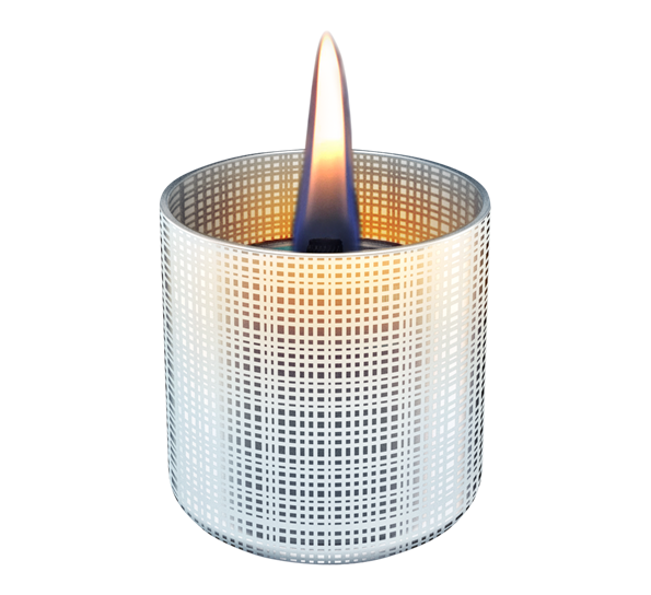 Lilly 8 sandblåst lykt hvit fra Tenderflame