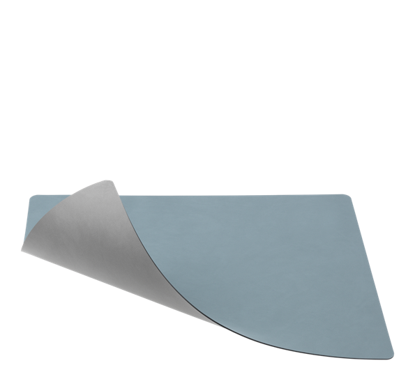 Square Nupo double spisebrikke 35x45 cm lyseblå lysegrønn Lind DNA